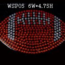 Sport design stone motif