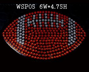 Sport design stone motif