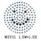 Symbol designs rhinestone transfer