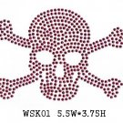 Skull hot fix motif