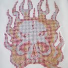 Skull hot fix motif