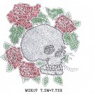 Skull hot fix motif