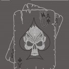 Skull hot fix motif