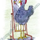 Funny Feathers Too Fat Chick Tshirt S-XL Gag Gift Birthday