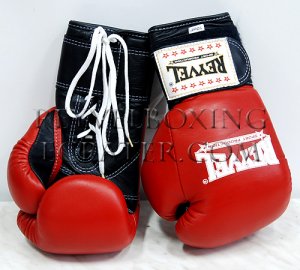 Reyvel boxing gloves Mexican style 10 oz Red