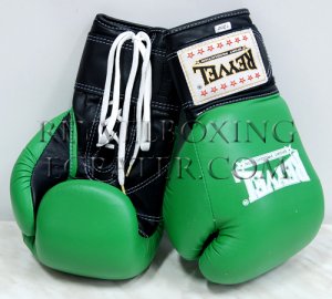 Reyvel boxing gloves Mexican style 10 oz Green
