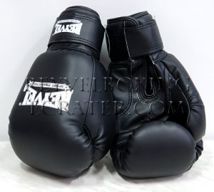Reyvel boxing gloves Synthetic Leather 10 oz Black