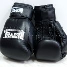 Reyvel boxing gloves Genuine Leather 12 oz Black