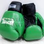 Reyvel boxing gloves Genuine Leather 12 oz Green