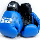 Reyvel boxing gloves Genuine Leather 12 oz Blue