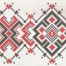 Counted cross stitch pattern - Romanian embroidery -1