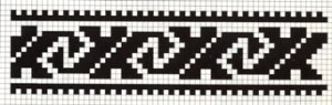 Counted cross stitch pattern - Romanian embroidery -14
