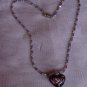 Rose Heart Necklace