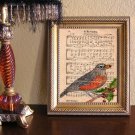 SPIRTUAL SONG PAGE ROBIN "IN THE GARDEN" 5 X 7 ART PRINT FREE SHIPPING