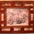 Handmade Frame with Bark-14"X17"