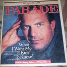 Kevin Costner Parade Magazine 1/20/91 James Whitmore