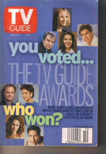 TV Guide 3/4/2000 TV Guide Awards Kristy Swanson Marty Ingels Passions