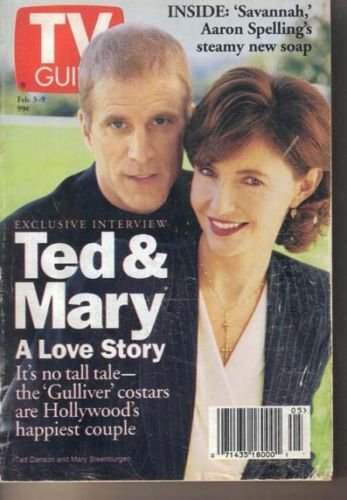 TV Guide 2/3/1996 Ted Danson Mary Steenburgen Savannah Aaron Spelling