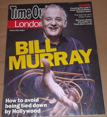 Time Out London 1/29/2013 Bill Murray Foals Dai Fujikura Robert Lepage