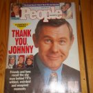 People Magazine Johnny Carson Tribute Robert Reed 5/25/1992 Princess Diana