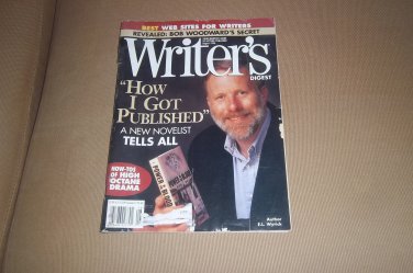 Writer's Digest August 1996 E.L. Wyrick Bob Woodward Ethnic Cookbooks