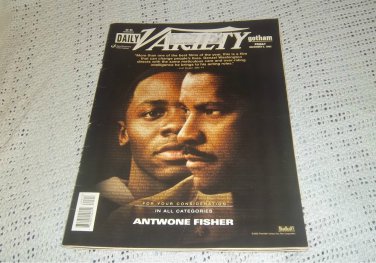 Variety December 6, 2002 Denzel Washington Antwone Fisher American Cinematheque