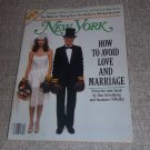 New York 10/3/1983 How to Avoid Love & Marriage Dan Greenburg Suzanne O'Malley