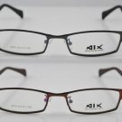#1 Eyeglasses metal+rubber frames full rim two colours to choose