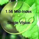 1.56 Mid-Index Single Vision resin lens no-coating