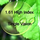 1.61 High Index Single Vision resin lens Aspheric (UV400)