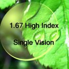1.67 Super Hi-Index Single Vision Hard Multi Coated resin lens