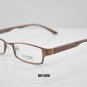 #4 full rim eyeglasses frames rubber temple 3 colours