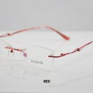 #5 rimless eyeglasses frames girl eyewear 4 colours