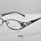 #6  half rim eyeglasses frames women eyewear 3 colours