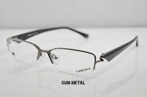 #7  half rim eyeglasses frames men eyewear 4 colours