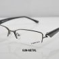 #7 half rim eyeglasses frames men eyewear 4 colours