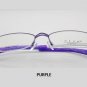 #8 half rim eyeglasses frames women eyewear 3 colours