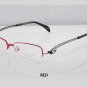 #8 half rim eyeglasses frames women eyewear 3 colours