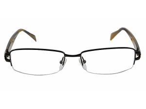 #10 half rim eyeglasses frames men eyewear 3 colours
