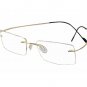 #12 rimless eyeglasses titanium frames unisex eyewear 7 colours