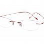 #12 rimless eyeglasses titanium frames unisex eyewear 7 colours