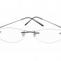 #13  rimless eyeglasses titanium frames unisex eyewear 4 colours