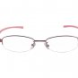 #16 half rim eyeglasses frames female eyewear 3 colours