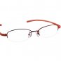 #16 half rim eyeglasses frames female eyewear 3 colours
