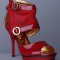 MESH PLATFORM STILETTO