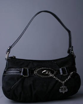 MAGNETIC JACQUARD SHOULDER BAG