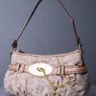MAGNETIC JACQUARD SHOULDER BAG