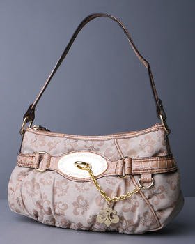 MAGNETIC JACQUARD SHOULDER BAG
