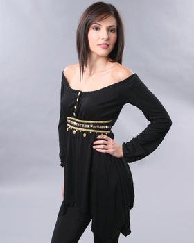 GYPSY OFF SHOULDER TUNIC