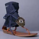 ZIP DETAIL SANDAL
